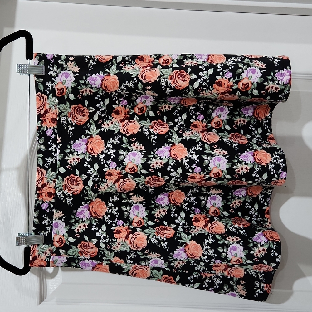 Floral skirt, h&m, M